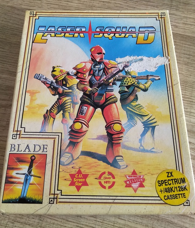 Laser Squad box cover - small