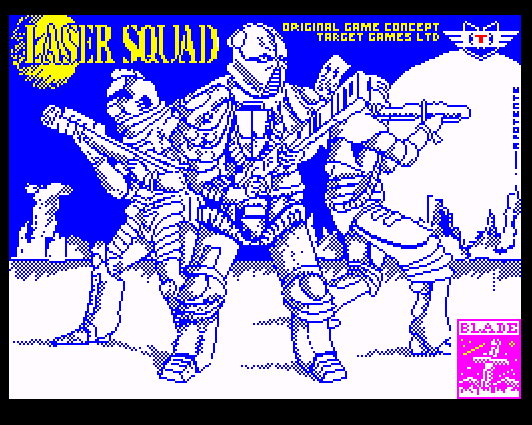 Laser Squad loading screen