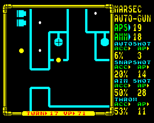 Laser Squad - moonbase assault scenario screenshot