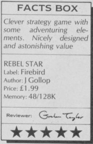 Rebelstar - Sinclair User review