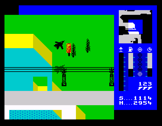TLL in-game screen - bridge and pylons
